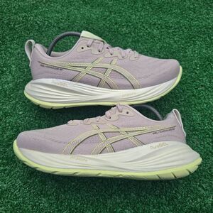 ASICS GEL-Cumulus 26 Oatmeal Yellow Women's Size 6.5 WIDE Running Shoes
